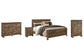 Trinell  Panel Bed With Dresser, Chest And Nightstand