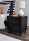 Danziar  Panel Bed With Mirrored Dresser And Nightstand