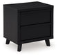 Danziar  Panel Headboard With Mirrored Dresser, Chest And 2 Nightstands