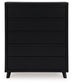 Danziar  Panel Headboard With Mirrored Dresser, Chest And 2 Nightstands