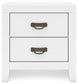 Binterglen Two Drawer Night Stand