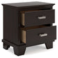 Covetown California  Panel Bed With Mirrored Dresser, Chest And 2 Nightstands