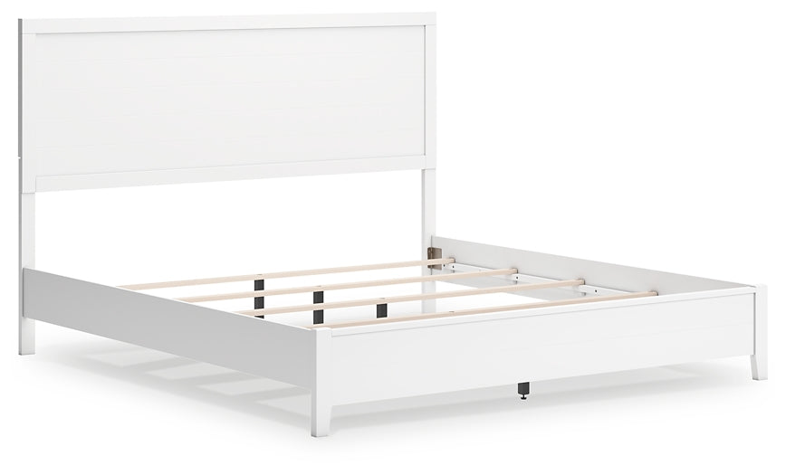 Binterglen  Panel Bed With Dresser And Nightstand