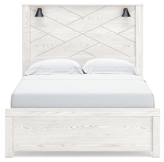 Gerridan  Panel Bed With Dresser And 2 Nightstands