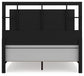 Covetown  Panel Bed With Dresser And Nightstand