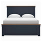 Landocken  Panel Bed With Mirrored Dresser, Chest And 2 Nightstands