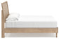 Cielden  Panel Bed With Mirrored Dresser And Chest