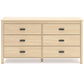 Cabinella  Platform Bed With Dresser And Nightstand