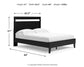 Finch  Panel Platform Bed With Dresser, Chest And Nightstand