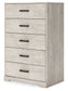 Shawburn  Platform Bed With Dresser, Chest And Nightstand