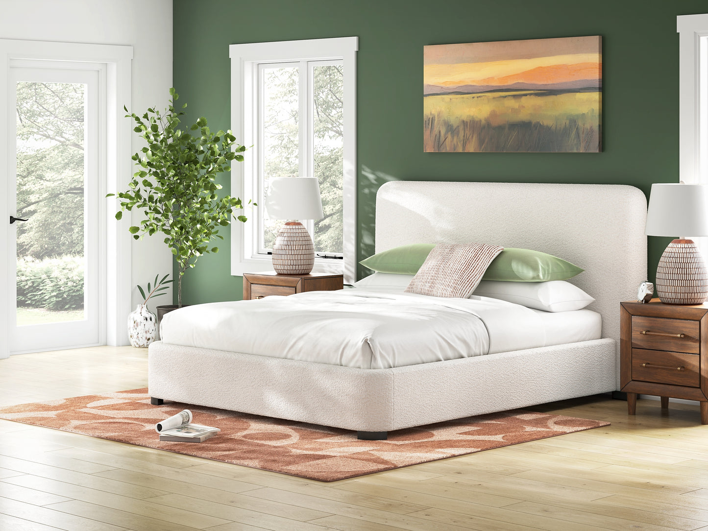 Brintstreet Cal  Upholstered Bed