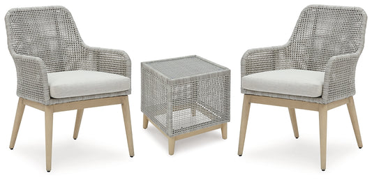 Seton Creek 2 Outdoor Chairs with End Table