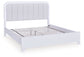 Jarlee  Upholstered Panel Bed