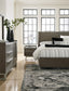Arkenton  Panel Bed With Mirrored Dresser And 2 Nightstands