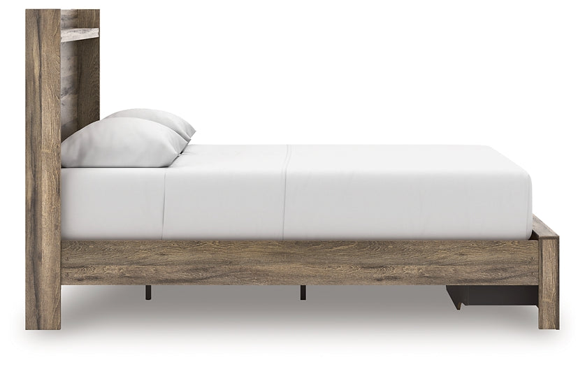 Elbrim  Panel Storage Bed