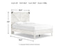 Shawburn  Crossbuck Panel Platform Bed