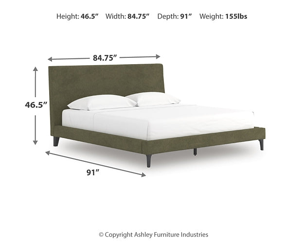 Chirason  Uph Bed W/Roll Slats