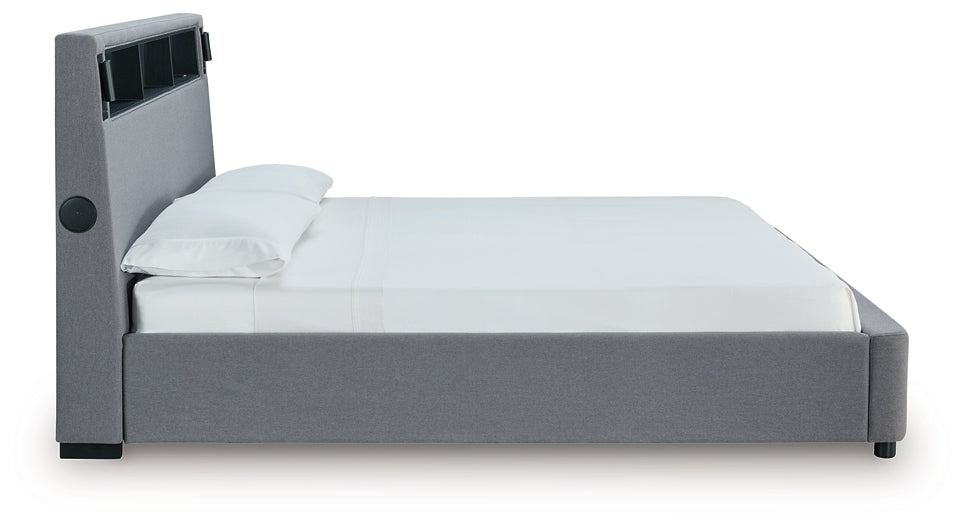 Verishaw California  Upholstered Bed