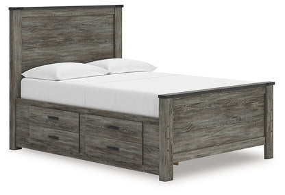 Frandern  Panel Bed With Storage