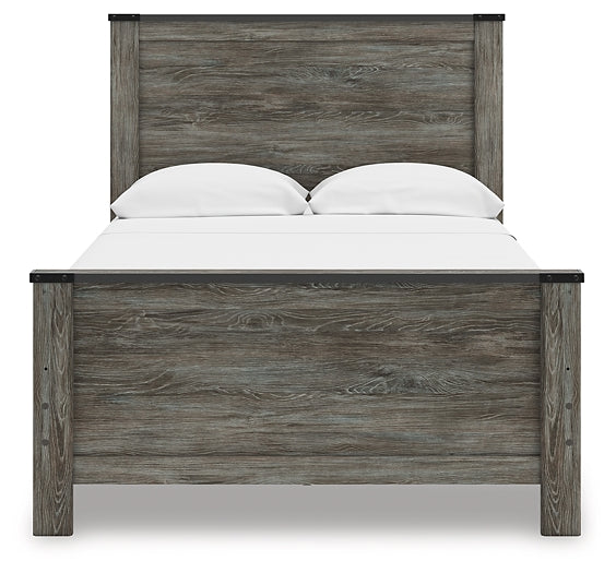 Frandern  Panel Bed
