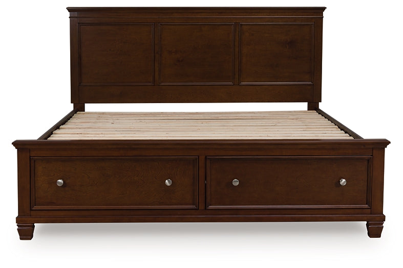 Danabrin California  Panel Storage Bed