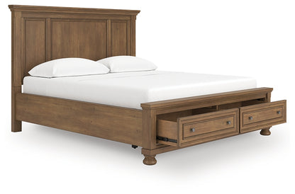 Feddinger California  Panel Storage Bed