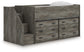 Frandern  Loft Bed With Drawer Storage