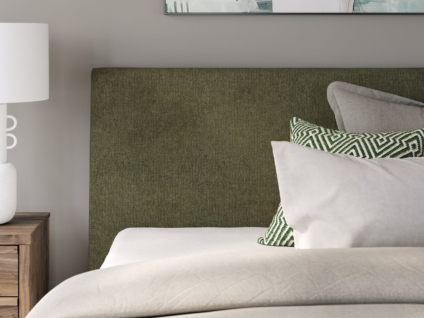 Chirason  Uph Bed W/Roll Slats