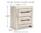 Panel Bed With Mirrored Dresser, Chest And Nightstand