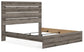 Graystorm  Panel Bed With Mirrored Dresser And Chest