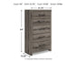 Graystorm  Panel Bed With Storage With Mirrored Dresser And Chest