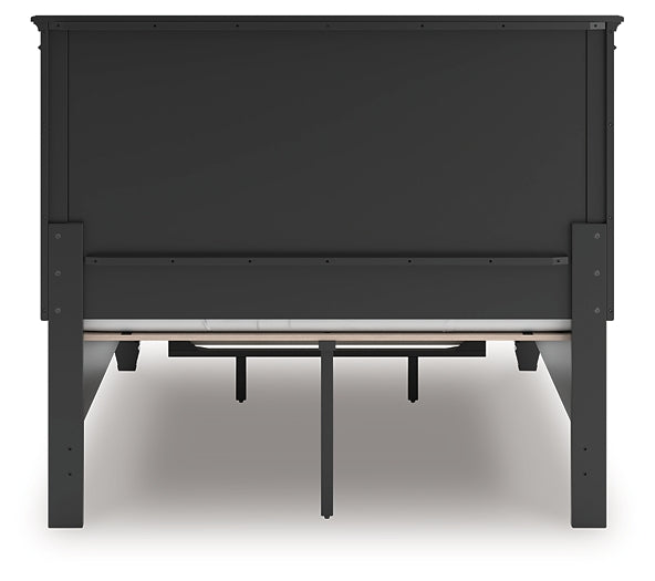 Lanolee  Panel Storage Bed