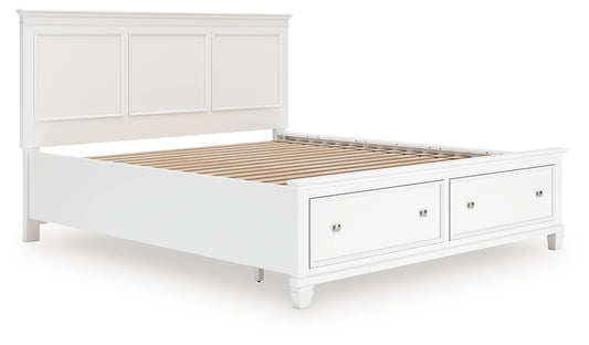 Fortman California  Panel Storage Bed