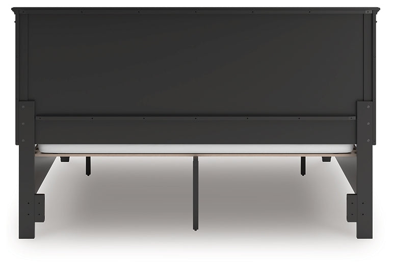 Lanolee California  Panel Storage Bed