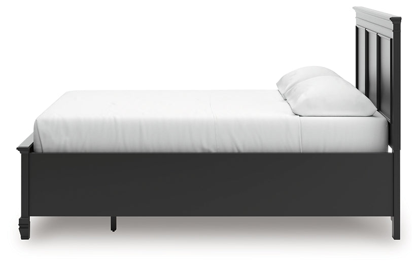 Lanolee California  Panel Storage Bed