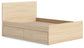 Onita  Panel Platform Bed With 1 Side Storage