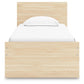 Onita  Panel Platform Bed With 1 Side Storage