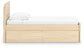 Onita  Panel Platform Bed With 1 Side Storage