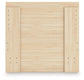 Onita  Panel Platform Bed With 1 Side Storage