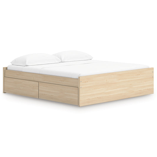 Onita  Platform Bed With 2 Side Storage