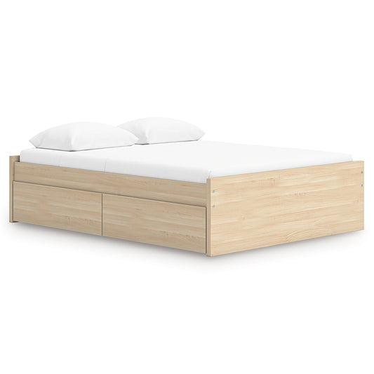 Onita  Platform Bed With 1 Side Storage
