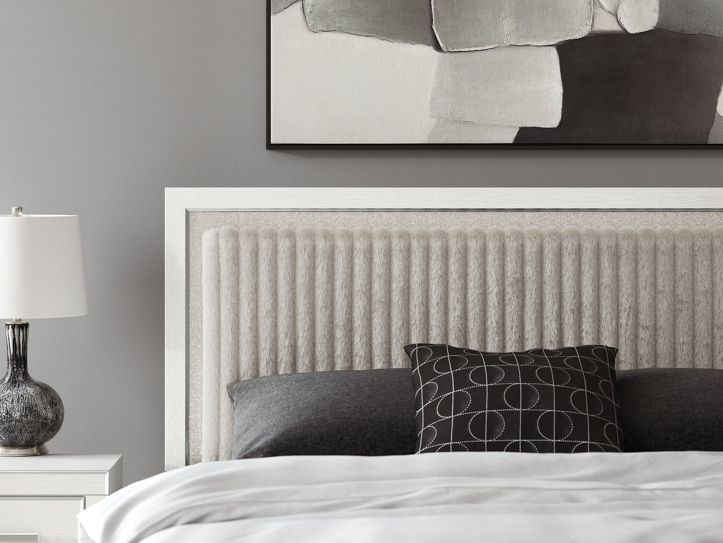 Zuraleus  Upholstered Panel Storage Bed