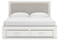 Zuraleus  Upholstered Panel Storage Bed