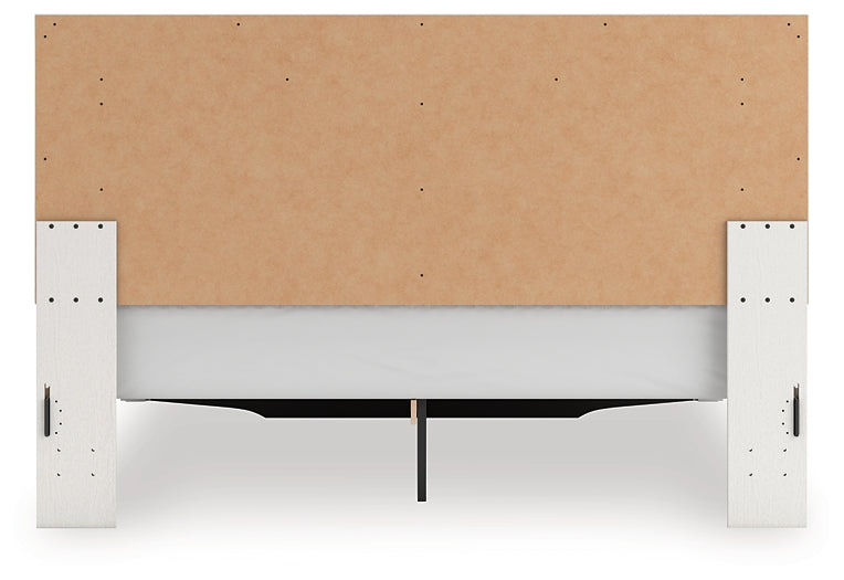 Zuraleus  Upholstered Panel Storage Bed