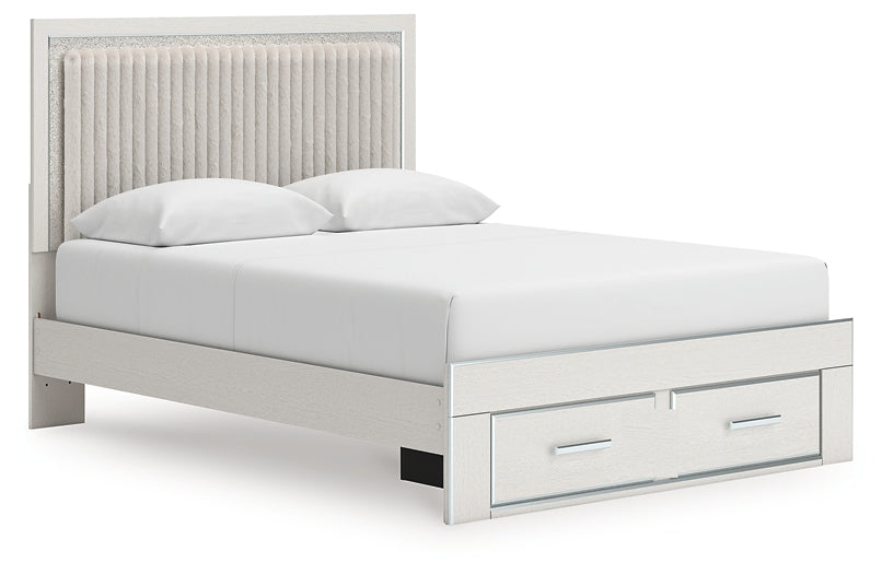 Zuraleus  Upholstered Panel Storage Bed
