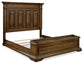 Frantanna California  Panel Storage Bed