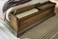 Frantanna California  Panel Storage Bed