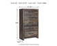 Drystan  Panel Headboard With Mirrored Dresser And Chest