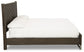 Arkenton  Panel Bed With Mirrored Dresser