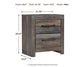 Drystan  Panel Bed With Mirrored Dresser And Nightstand